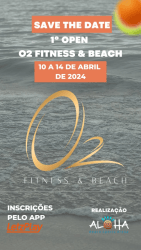 1º OPEN O2 FITNESS & BEACH - Iniciante/FUN