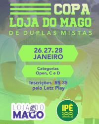 Copa Loja do Mago de Duplas Mistas - Mista Open