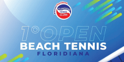 1º OPEN DE BEACH TENNIS FLORIDIANA TÊNIS CLUBE