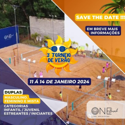 3º Torneio de Verão One Beach - Feminino B