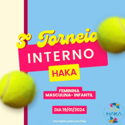 3º TORNEIO INTERNO HAKA  - INFANTIL 