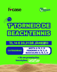 1º TORNEIO ON BEACH - H CASE - MASCULINO A/B