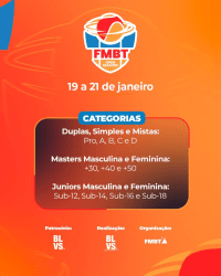 FMBT 300 - FMBT Open Seasons 2024 - Dupla Masculina A