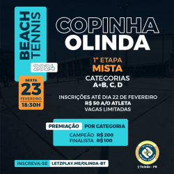 Copinha Opção Telecom/Olinda - 1ª Etapa Mista  - Mista A+B