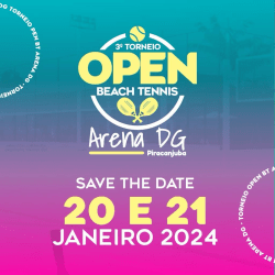 3º Torneio Open de Beach Tennis arena DG