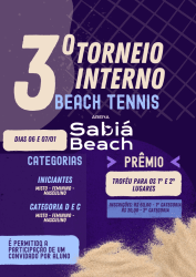 3º Torneio Interno Arena Sabiá Beach - Torneio volta às aulas - Misto C