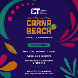 Carna Beach CT Limeira  - Masculino iniciante