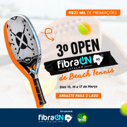 3° OPEN FIBRAON DE BEACH TENNIS  - FEMININA B 