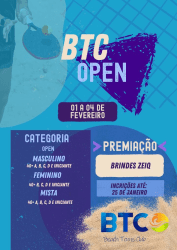 BTC OPEN 2024 - MASCULINO B 