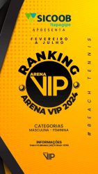 RANKING INTERNO ARENA VIP 2024 (MASCULINO C/B)