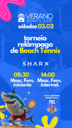 TORNEIO RELAMPAGO VERANO SHARX - FEMININA INICIANTE