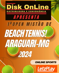 1º Open Misto de beach Tennis Araguari-Mg - Categoria  Misto 35+