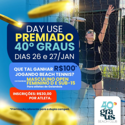 Day Use Premiado - Feminino D, Masculino Open, Sub 15  - Feminino D 