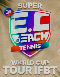 IFBT/CBBT300/FGBT500 - 3° SUPER E C BEACH TENNIS WORLD CUP TOUR - PROFISSIONAL - Simples Masculino Profissional