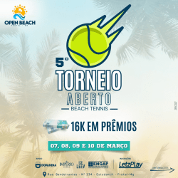 5º TORNEIO OPEN DE BEACH TENNIS - Iniciante Masculino