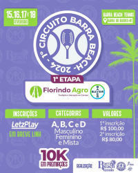 Circuito Barra Beach - 1° Etapa Florindo Agro