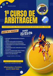 1º CURSO DE ARBITRAGEM FSMBT  - 1º CURSO DE ARBITRAGEM FSMBT