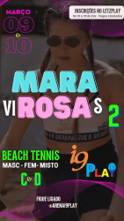 MARAviROSAS 2024 i9play Mara Rosa - MASCULINO D - DUPLA