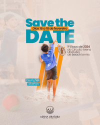 1ª Etapa Circuito Arena Ubatuba de Beach Tennis 2024 - Mista Pro/A