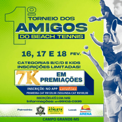 1° Torneio Amigos do Beach Tennis