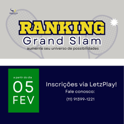 Ranking Grand Slam (INTERMEDIÁRIO)