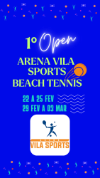 1º Open Arena Vila Sports de Beach Tennis - Mista C