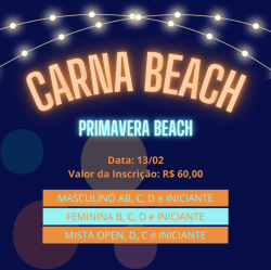 BOLÃO CARNA BEACH - MASCULINO OPEN