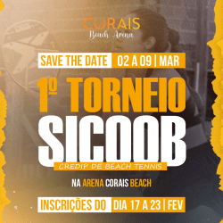 1° TORNEIO SICOOB CREDIP DE BEACH TENNIS - MASCULINO C