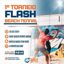 1o TORNEIO FLASH BEACH TENNIS