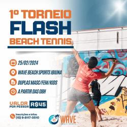 1o TORNEIO FLASH BEACH TENNIS - MASCULINO A/B