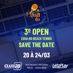 III OPEN ÉGUA DO BEACH TENNIS - MASCULINO A+B