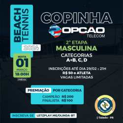 Copinha Opção Telecom/Olinda - 2ª Etapa Masculina - Masculina D