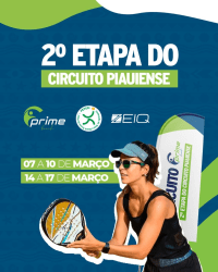 2º etapa circuito Piauiense de Beach tennis - Etapa Prime beach - Open Masculino