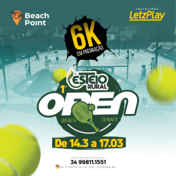 1° Esteio Rural Open de Beach Tennis - Masculino D 