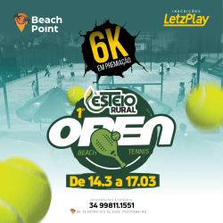 1° Esteio Rural Open de Beach Tennis - Mista D