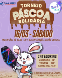 TORNEIO PÁSCOA SOLIDARIA MAKAI