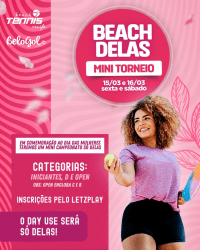 Mini torneio Hook’s Beach Delas  - Feminino Iniciante 