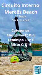 2ª Etapa Circuito Interno Mercês Beach - Masculino D