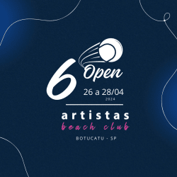 6º OPEN ARTISTAS BEACH CLUB - MASCULINA A/PRO