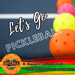 Campeonato de PICKLEBALL Arena Bate Bola Taquaritinga  - Mista Livre 