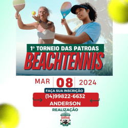 1° TORNEIO DAS PATROAS - ARENA MIALANGA  - FEMININO INICIANTE 