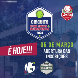 FCBT200 Circuito Arena Gaivota Na Cinco Sports - Dupla Mista B