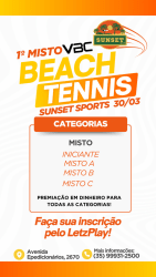 Torneio de Duplas Mista VBC - Sunset Sports