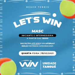 LET'S WIN - MASCULINO - MASCULINO C