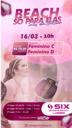 BEACH SÓ PARA ELAS  - Feminino D