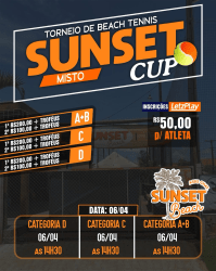 SUNSET CUP 2024 - 1º RODADA MISTO - SUNSET CUP - MISTA  C