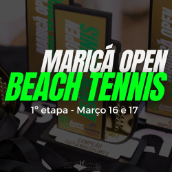 Maricá Open de Beach Tennis - 1ª Etapa (16 e 17 Março) - 1ª Etapa Maricá Open 2024 (16 e 17 de Março) - Mista C