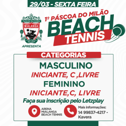 1º Páscoa do Milão 🔥🎾