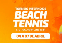 Torneio Interno de Duplas de Beach Tennis CTC/Joalheria Lenz 2024 - Sub 14 (Sexta-feira)