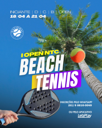 I OPEN NTC DE BEACH TENNIS  - C - Masculino 